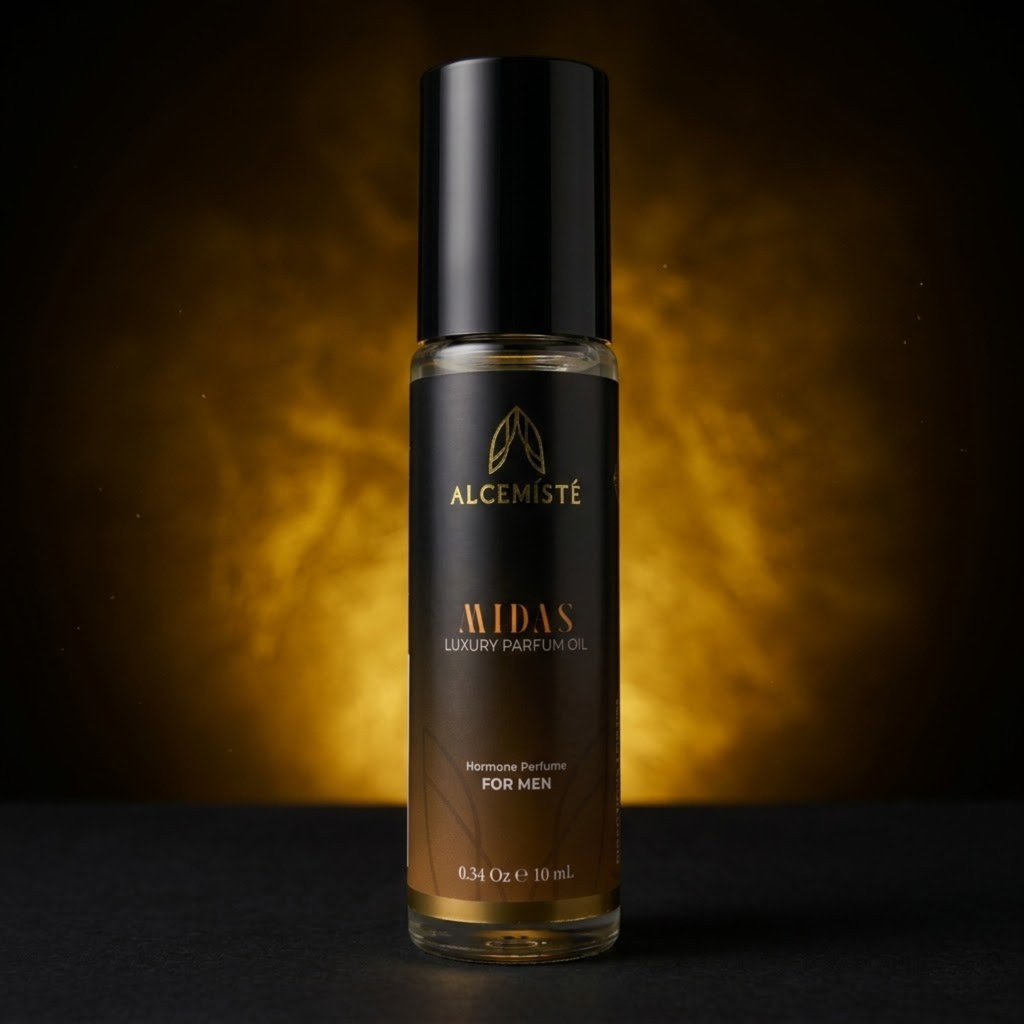 ALCEMÍSTÉ Concentrated Cologne For Men - Long-Lasting Mens Cologne - Pheromones-Infused Oil-Based Perfume For Him - Intense Formula - Travel Size, Rollerball Fragrance - 0.34 oz (10 mL)