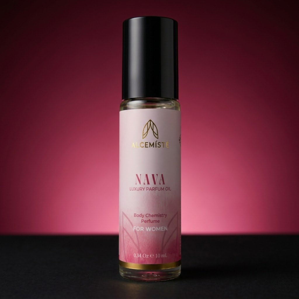 ALCEMÍSTÉ Concentrated Pheromones Perfumes For Women - Premium Enhanced Scents Feromonas Perfume Oil Cologne - Travel Size, Rollerball with Sweet, Floral, Feminine Scent 0.34 oz (10 mL)