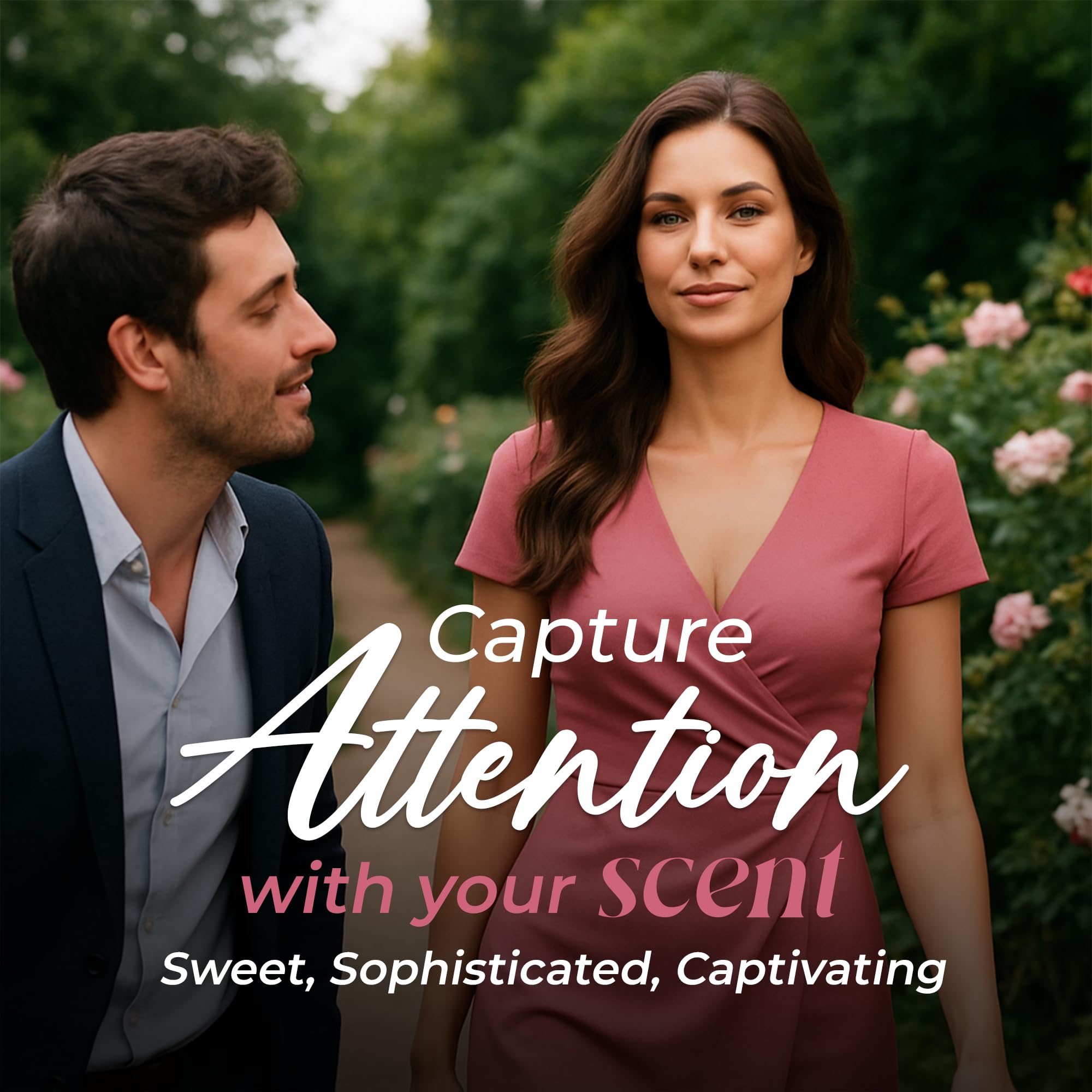 ALCEMÍSTÉ Concentrated Pheromones Perfumes For Women - Premium Enhanced Scents Feromonas Perfume Oil Cologne - Travel Size, Rollerball with Sweet, Floral, Feminine Scent 0.34 oz (10 mL)