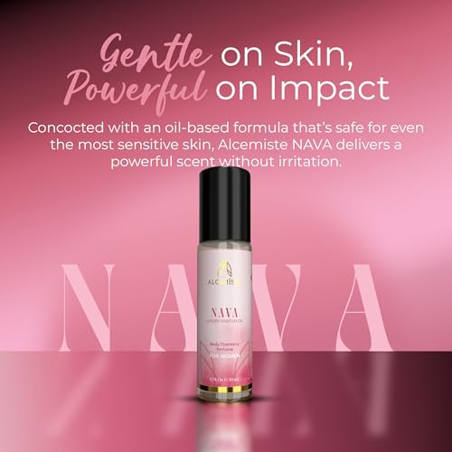 NAVA - Concentrated Pheromones Perfumes For Women - Premium Enhanced Scents Perfume Oil Cologne - 0.34 oz (10 mL)